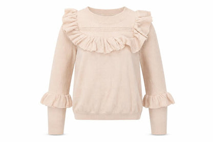 Womens UK Size 4 ASOS Beige Pullover Jumper