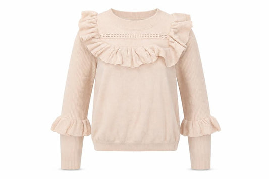 Womens UK Size 4 ASOS Beige Pullover Jumper