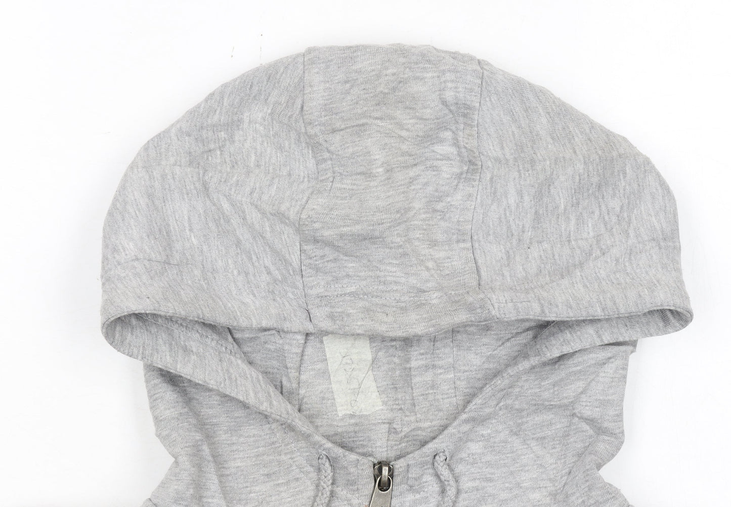 Mens UK Size XL New Era Grey Full Zip Hoodie