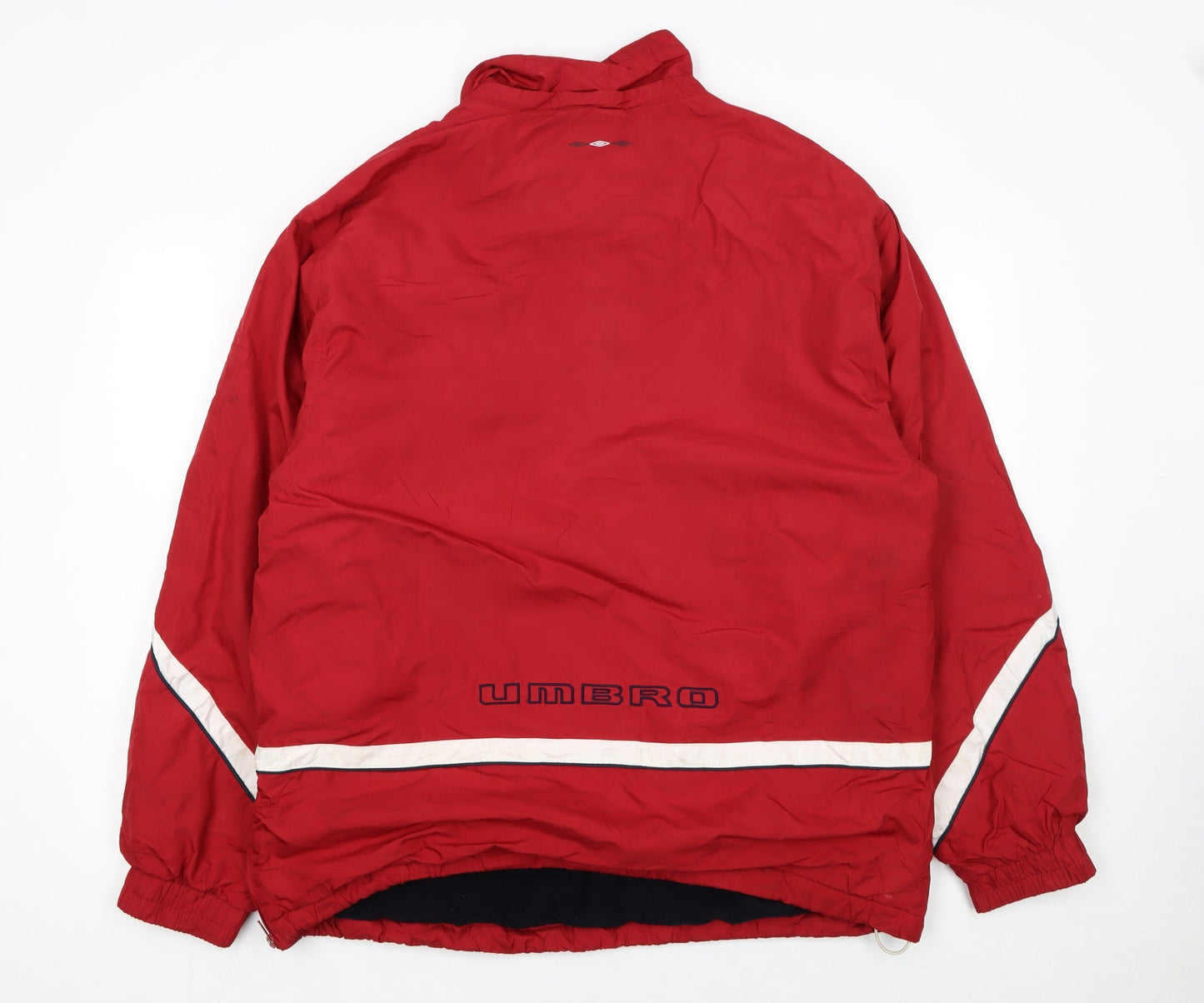 Mens UK Size L Umbro Red FootballRunning & JoggingHikingGym & Training Jacket