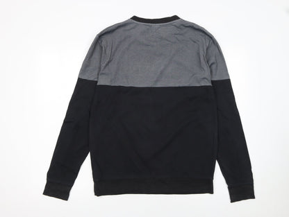 Mens UK Size M HUGO BOSS Multicoloured Pullover Sweatshirt
