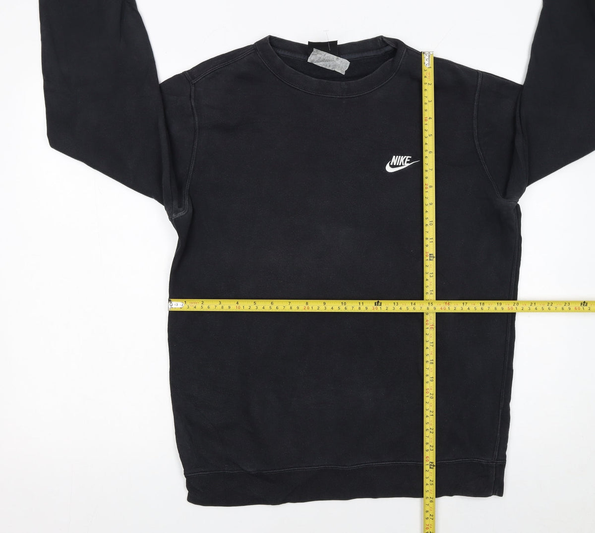 Mens UK Size M Nike Black Pullover Sweatshirt