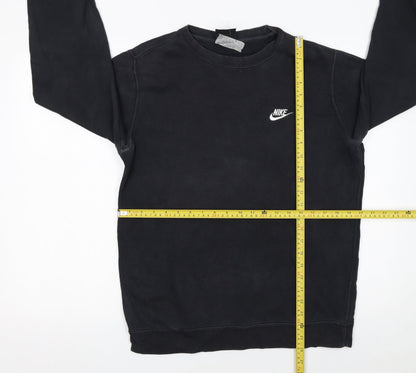 Mens UK Size M Nike Black Pullover Sweatshirt
