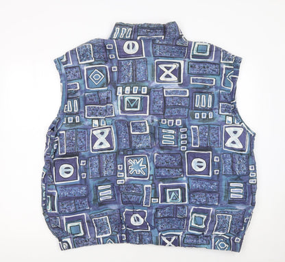 Womens UK Size XL Trigema Blue Bodywarmer
