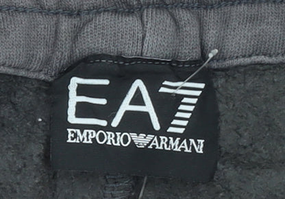 Emporio Armani EA7 Men's Grey Jogger Trousers M Regular Fit
