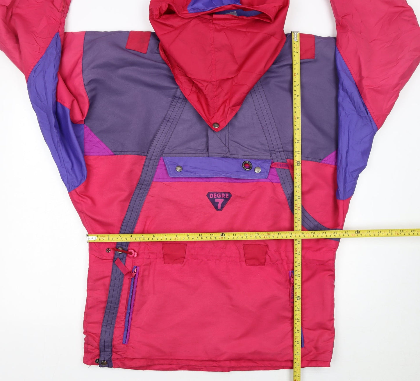 Womens UK Size 10 Degre 7 Pink Anorak Coat