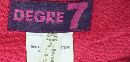 Womens UK Size 10 Degre 7 Pink Anorak Coat
