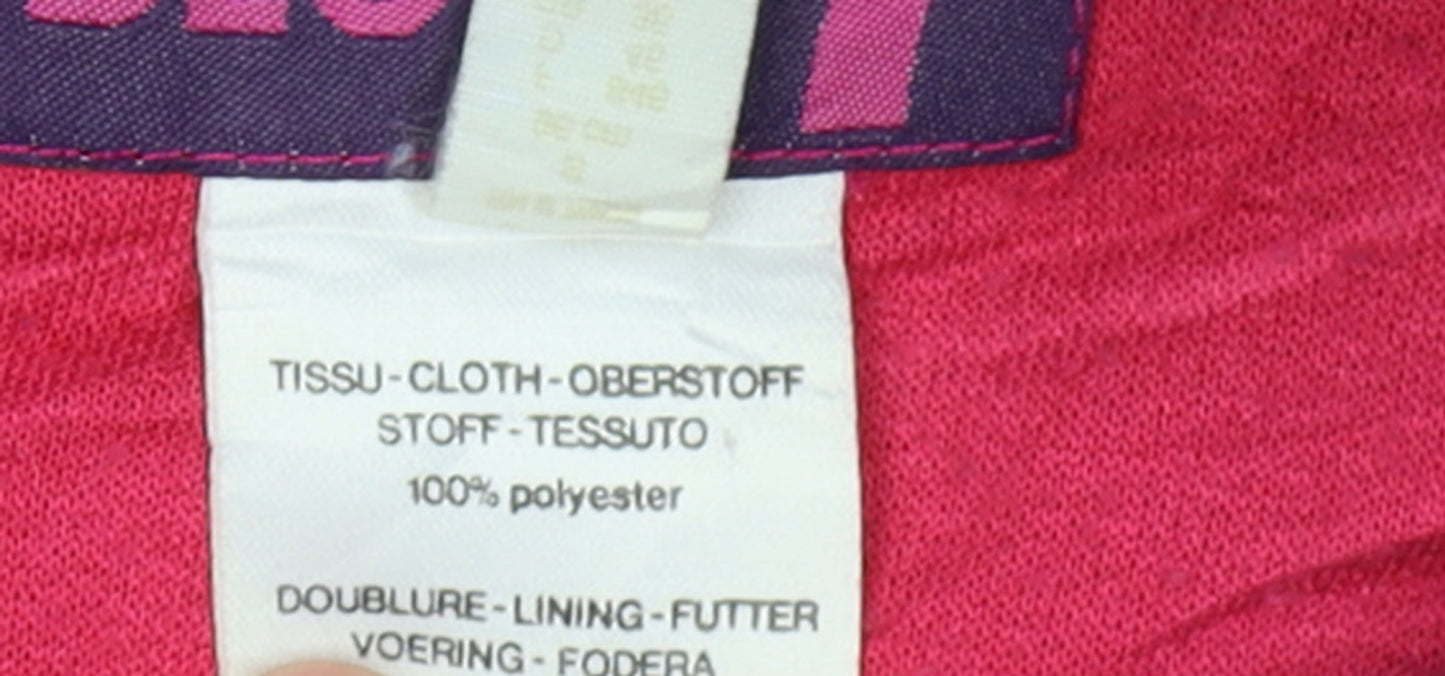 Womens UK Size 10 Degre 7 Pink Anorak Coat