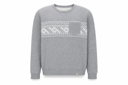 Mens UK Size M Carhartt Grey Pullover Sweatshirt