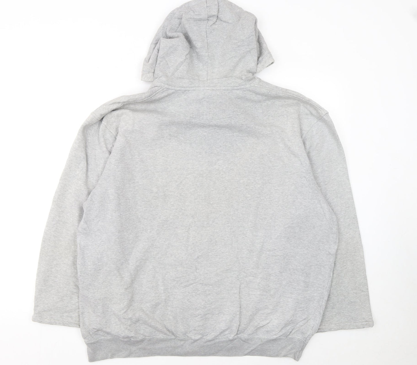 Womens UK Size 2XL Nike Grey Full Zip Hoodie