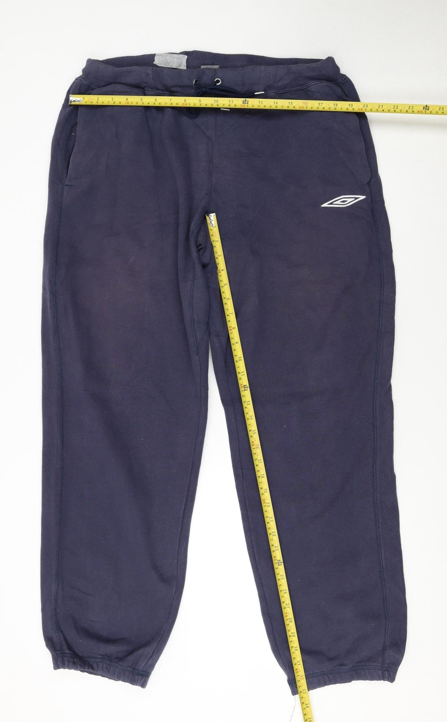 Mens UK Size XL Umbro Regular Fit Sweatpants Blue Trousers