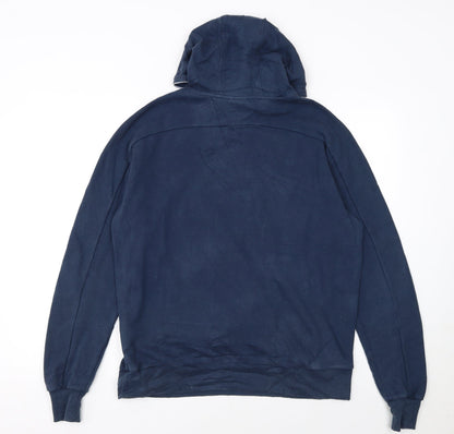 Mens UK Size M ellesse Blue Pullover Hoodie