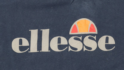 Mens UK Size M ellesse Blue Pullover Hoodie