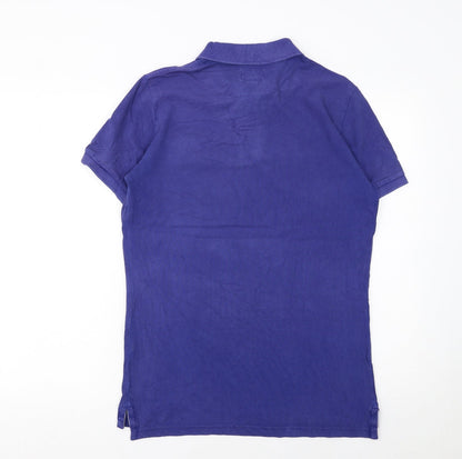 Mens UK Size S Superdry Cotton Polo Shirt