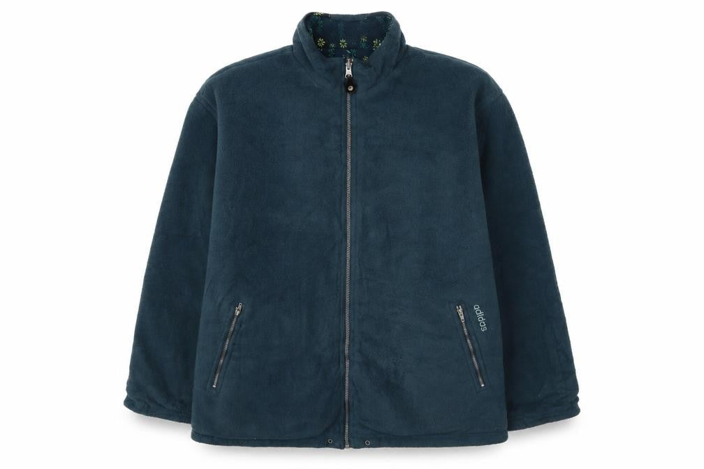 Womens UK Size 10 adidas Blue Basic Jacket