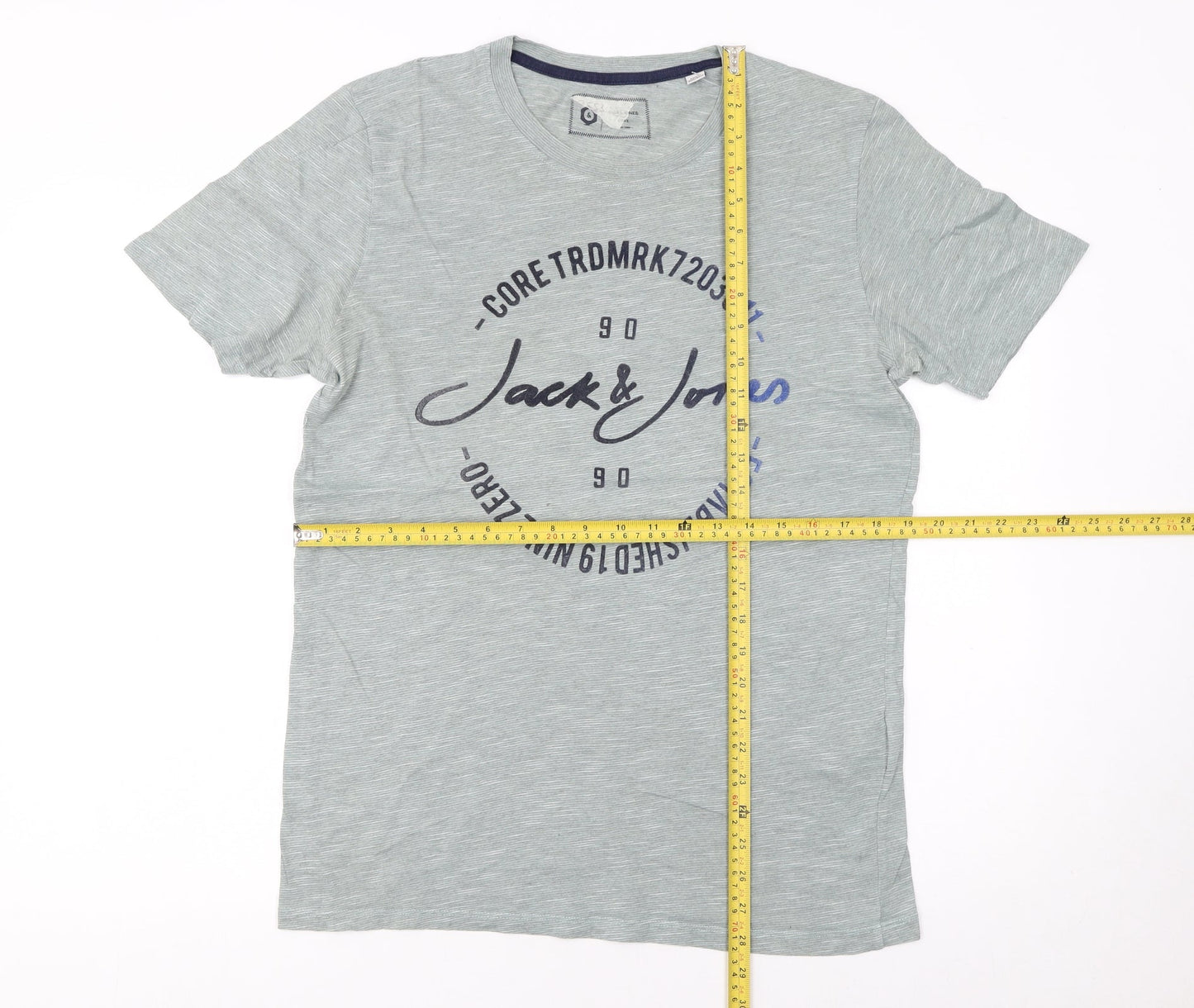 Mens UK Size M JACK & JONES Grey  T-Shirt