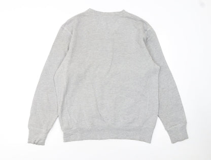 Mens UK Size M Reebok Grey Pullover Sweatshirt