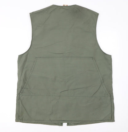 Mens UK Size 40 Somlys Green Bodywarmer