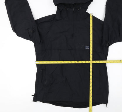 Mens UK Size M Vintage Industries Black Anorak Coat