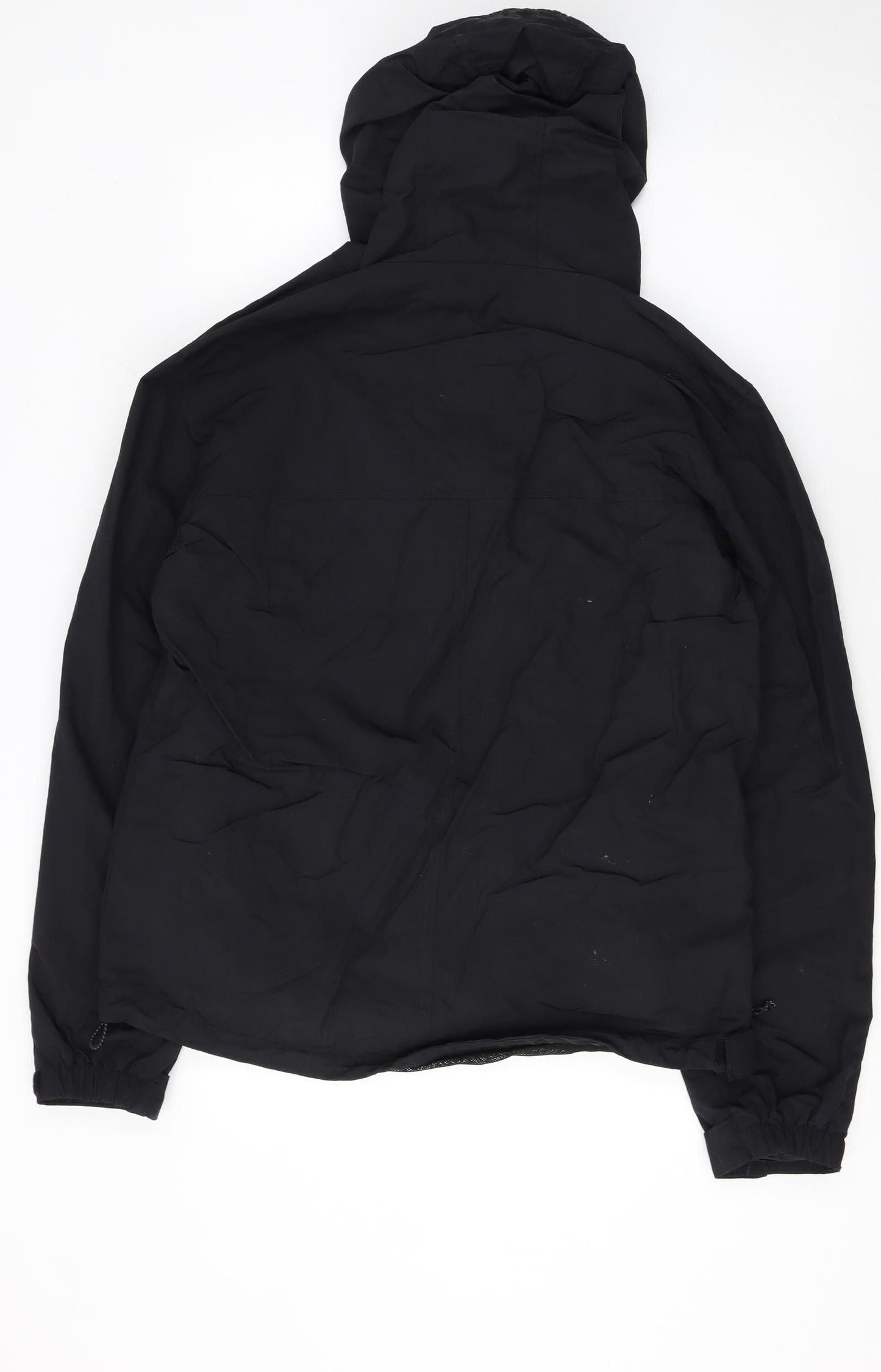 Mens UK Size M Vintage Industries Black Anorak Coat