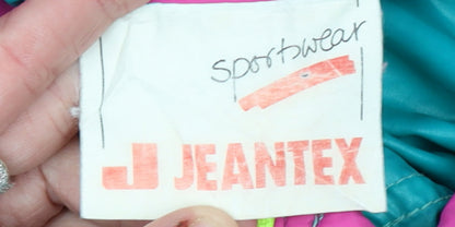 Jeantex Women's Multicoloured 80s Windbreaker Jacket Size 22
