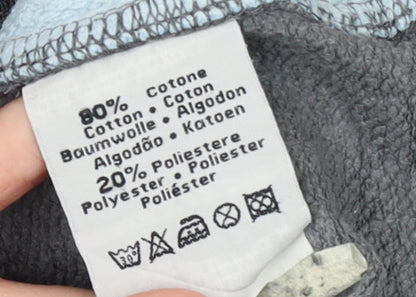 Mens UK Size 2XL Kappa Grey Pullover Hoodie