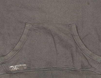 Mens UK Size 2XL Kappa Grey Pullover Hoodie