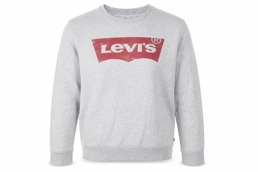 Mens UK Size M Levi's Grey Pullover Sweatshirt