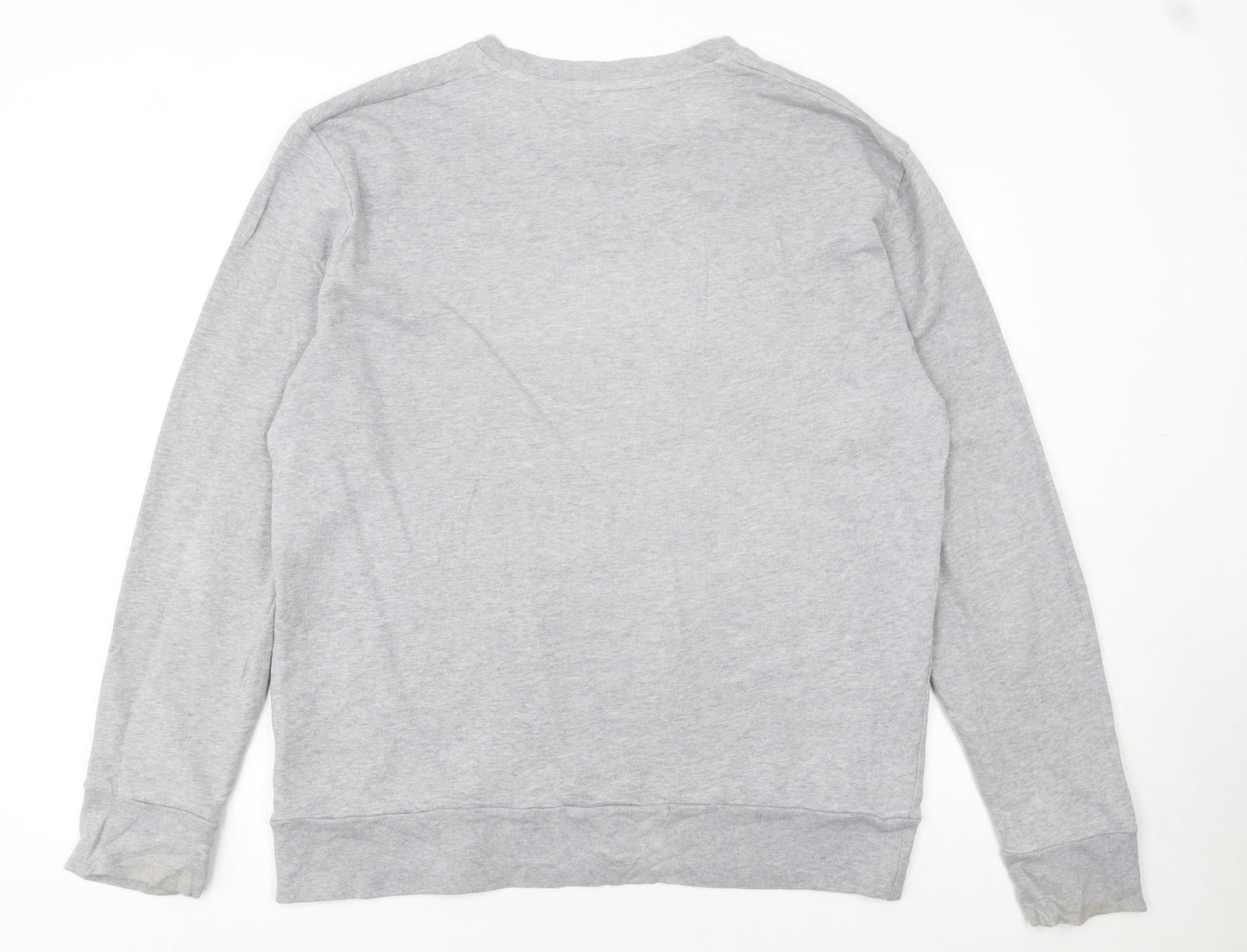 Mens UK Size M Levi's Grey Pullover Sweatshirt