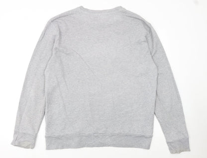 Mens UK Size M Levi's Grey Pullover Sweatshirt
