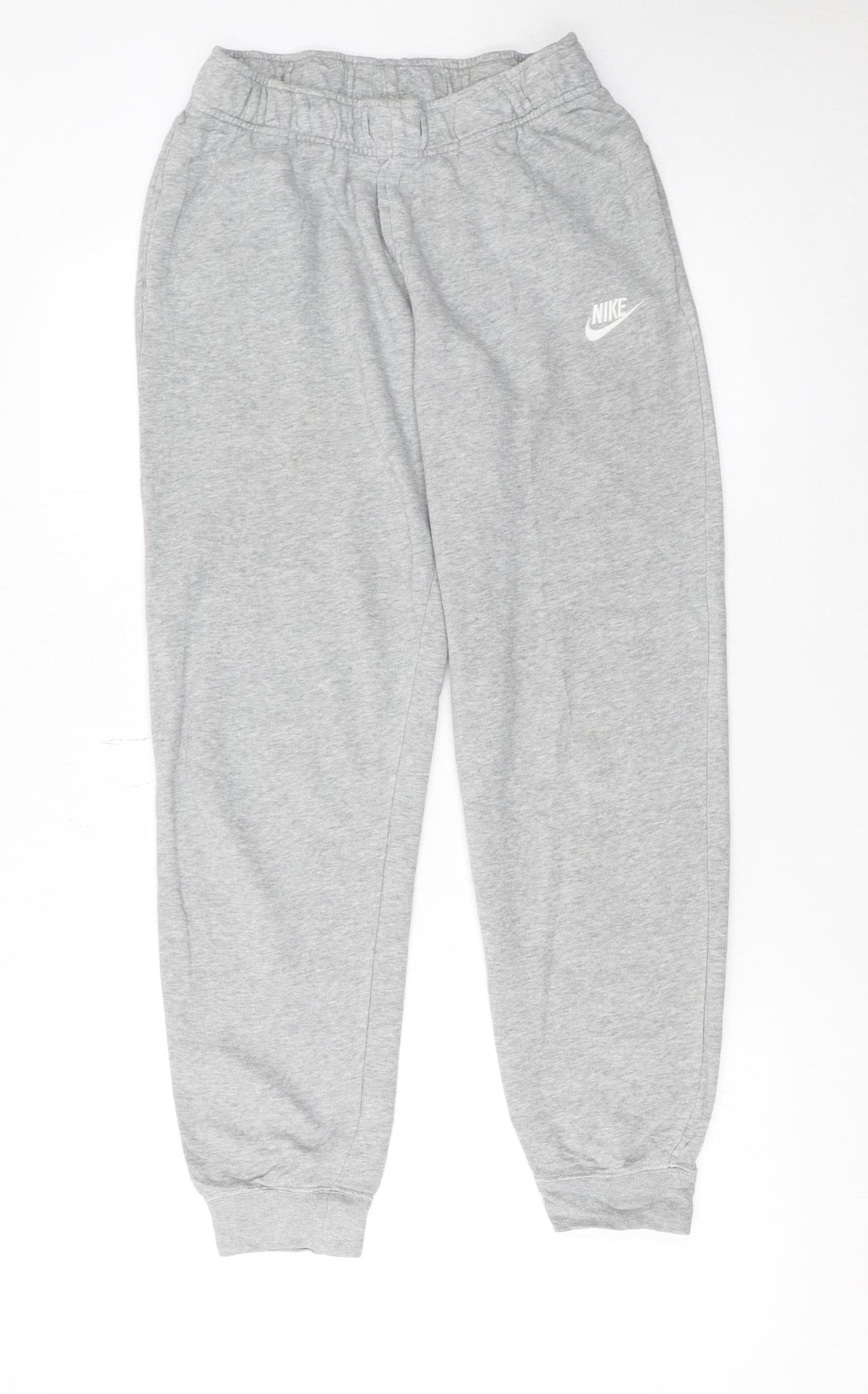 Mens UK Size S Nike Regular Fit Sweatpants Grey Trousers