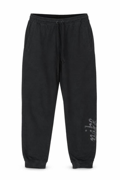 Mens UK Size L Nike Regular Fit Jogger Black Trousers