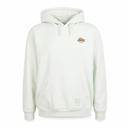 Mens UK Size XL Mitchell & Ness White Pullover Hoodie