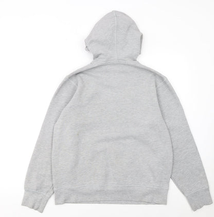 Mens UK Size M Reebok Grey Pullover Hoodie