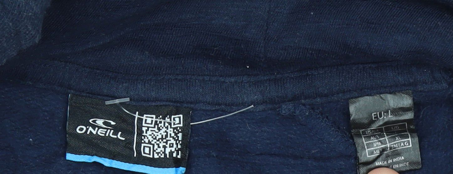 Mens UK Size L O'Neill Blue Pullover Hoodie
