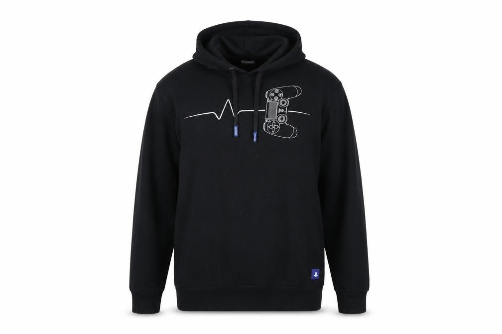 Mens UK Size XL PlayStation Black Pullover Hoodie