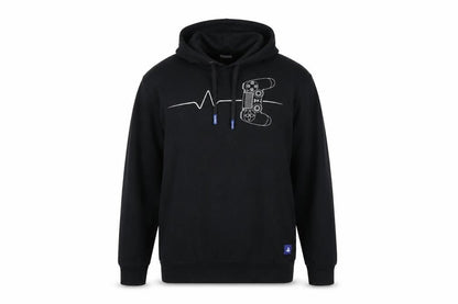 Mens UK Size XL PlayStation Black Pullover Hoodie