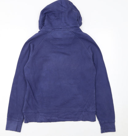 Womens UK Size 10 Canterbury Blue Pullover Hoodie