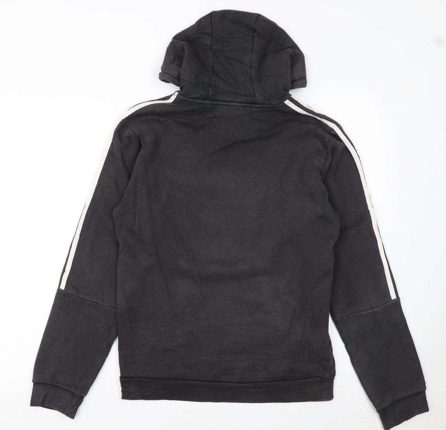 Womens UK Size S adidas Black Pullover Hoodie
