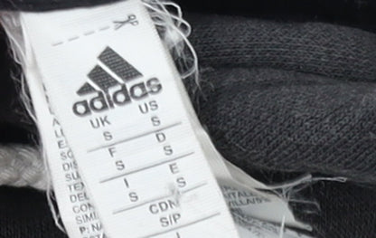 Womens UK Size S adidas Black Pullover Hoodie