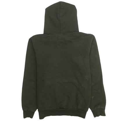 Mens UK Size XS PUMA Green Pullover Hoodie