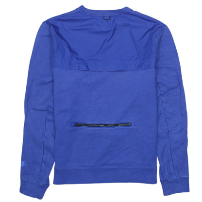 Mens UK Size S Nike Blue Pullover Sweatshirt