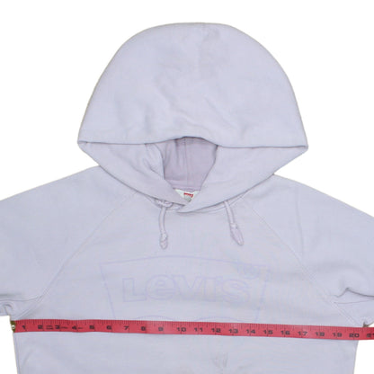 Womens UK Size XS Levi's Purple Pullover Hoodie