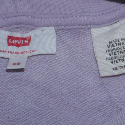 Womens UK Size XS Levi's Purple Pullover Hoodie