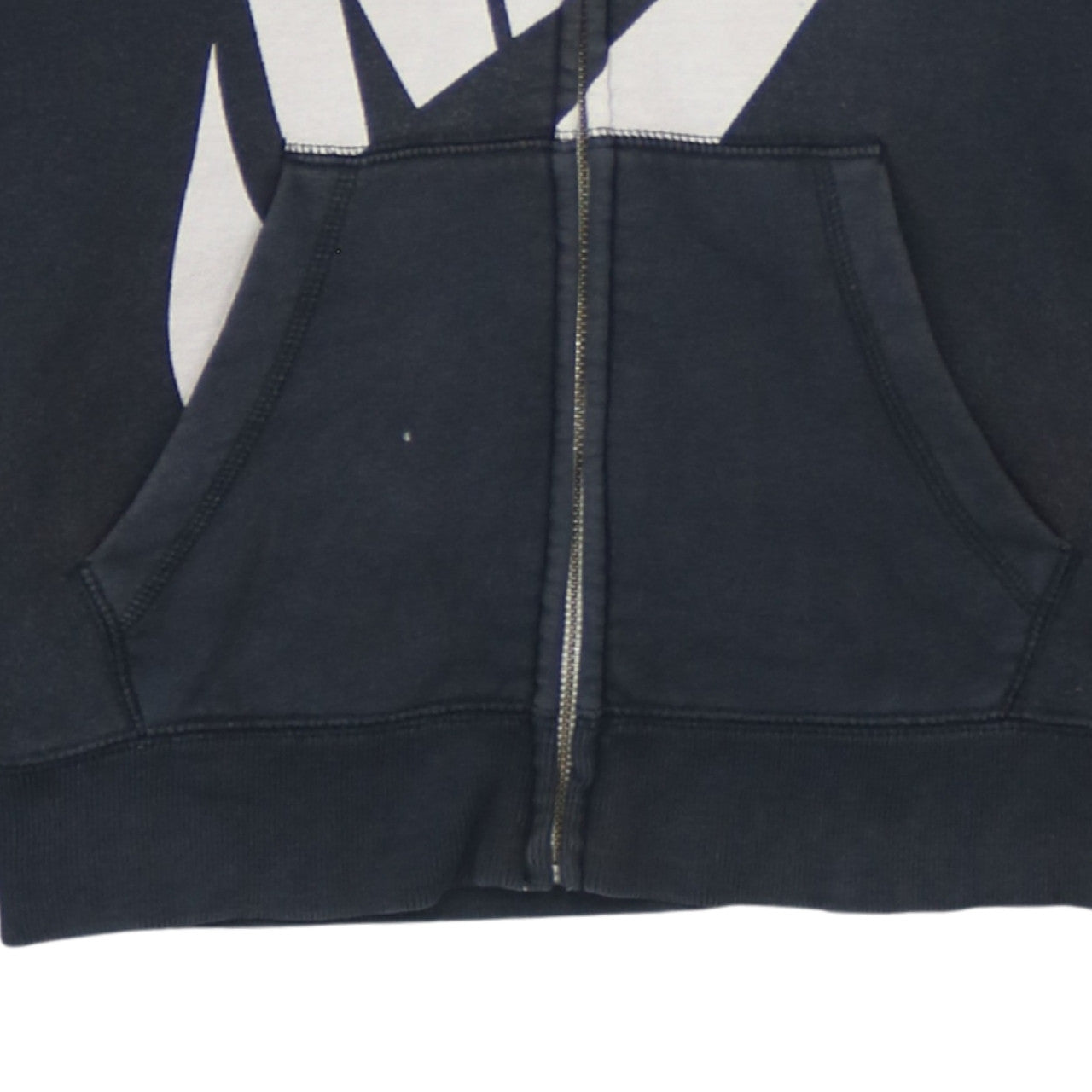 Womens UK Size S Nike Black Full Zip Hoodie