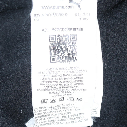 Boys UK Size 13-14 Years PUMA Black Full Zip Hoodie