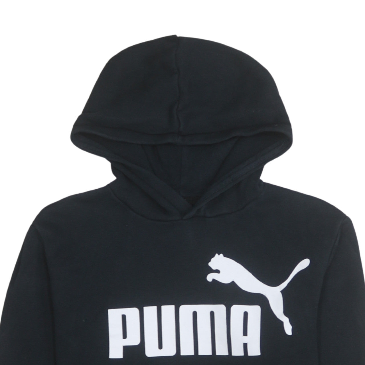 Boys UK Size 15-16 Years PUMA Black Pullover Hoodie