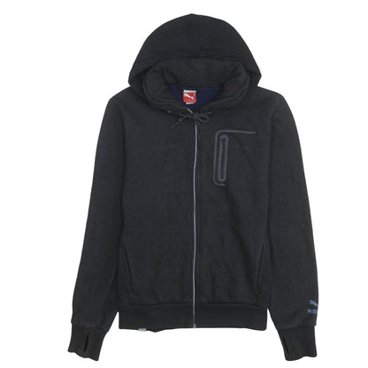 Mens UK Size M PUMA Black Full Zip Hoodie