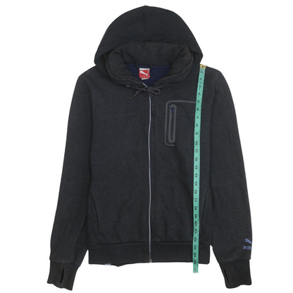 Mens UK Size M PUMA Black Full Zip Hoodie