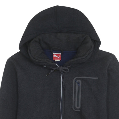 Mens UK Size M PUMA Black Full Zip Hoodie